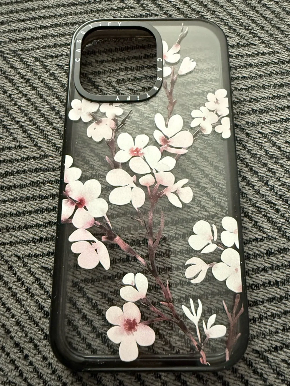 Casetify Floral Cherry Blossom Durable Clear Phone Case for iPhone 15 Pro Max